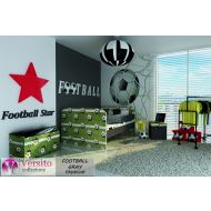 Łóżko tapicerowane FOOTBALL GREY PREMIUM z materacem 160x80 cm - football_gray_premium.jpg