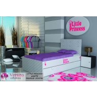 Łóżko dla dziecka tapicerowane 5 kolorów LITTLE PRINCESS STANDARD PLUS CRYSTAL - little_princess_white_premium__crystal.jpg